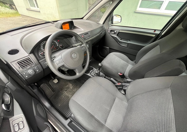 Opel Meriva cena 12900 przebieg: 156500, rok produkcji 2007 z Bieruń małe 191